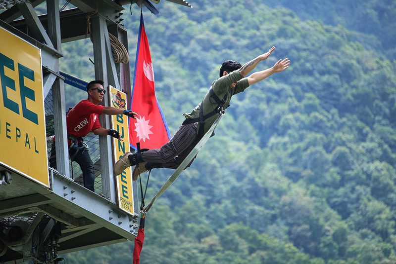 Bungee Jumping In Pokhara Nepal Popular Adventure Activities