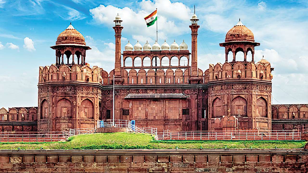 Red Fort in Delhi India